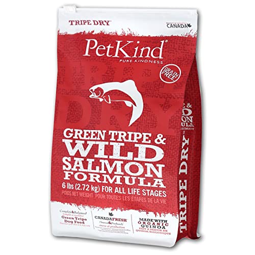 ペットカインド トライプドライ グリーントライプ＆ワイルドサーモン 2.72kg