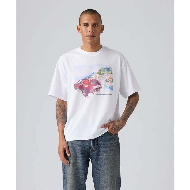 リーバイス グラフィック クロップTシャツ 004H00020 539419