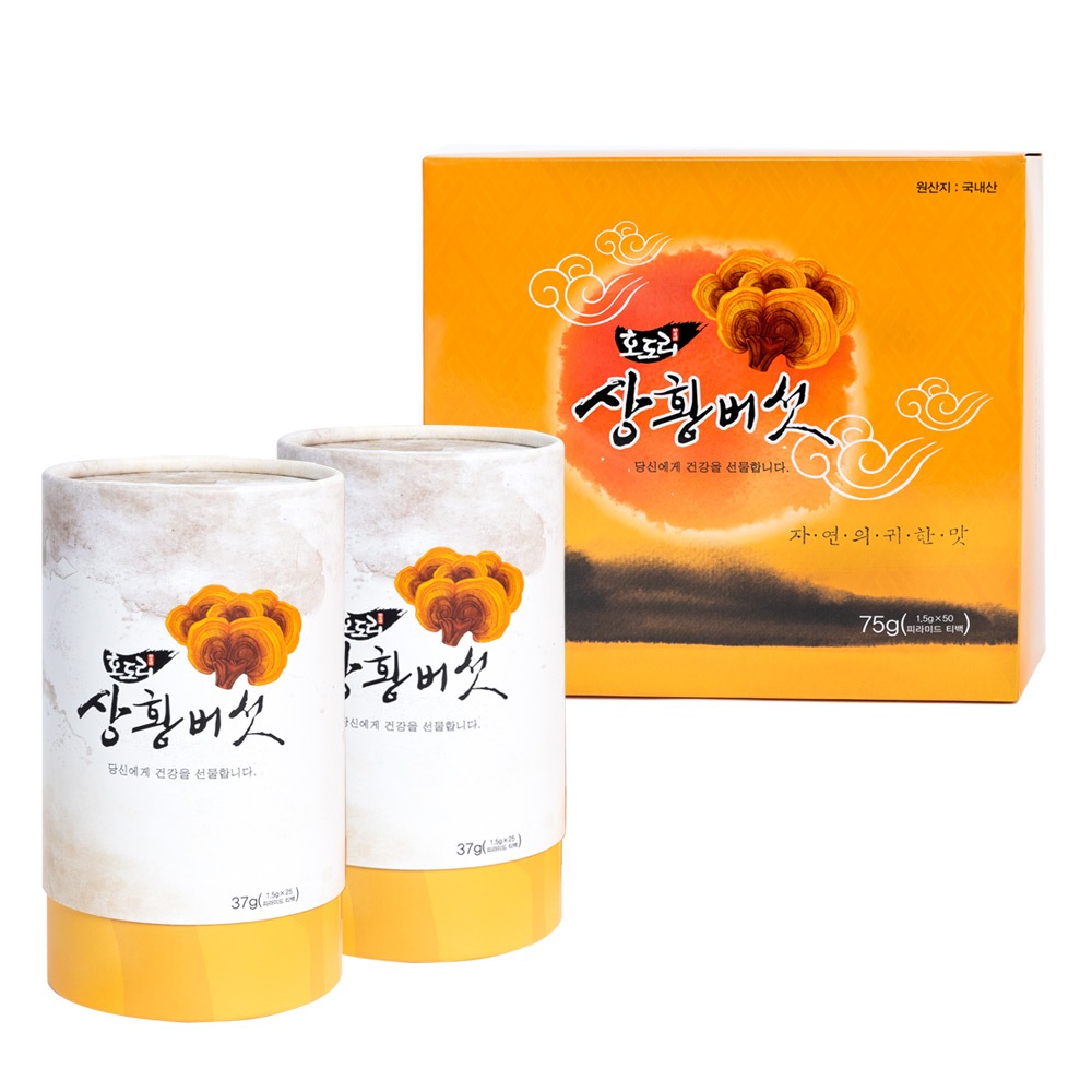 韓国-KMEAL-ホドリシジミキノコティーバッグセット(1.5gX50ティーバッグ)