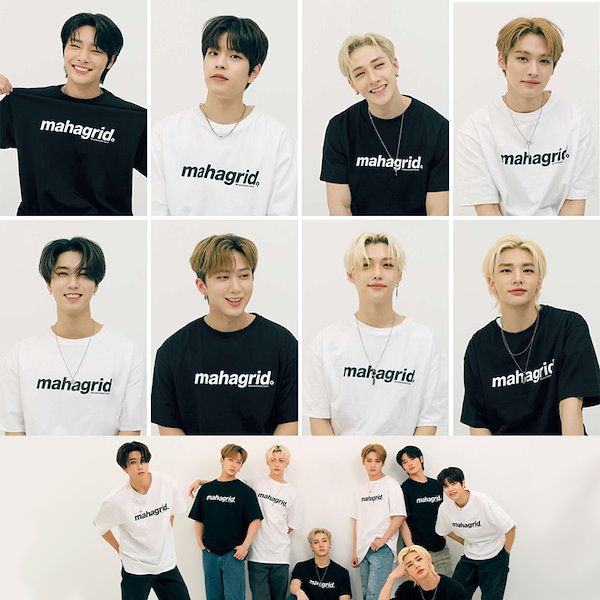 StrayKids着用Tシャツ BASIC LOGO TEE (MG2CMMT502A) 2カラー