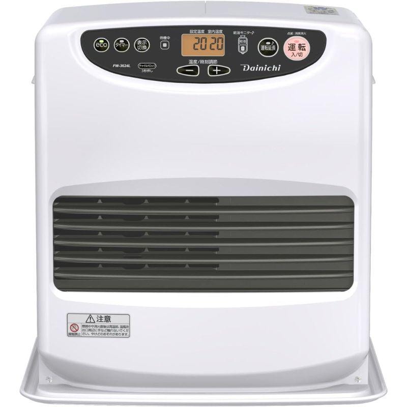 ダイニチ 石油ファンヒーター 4.6KW 木造12畳 コンクリート16畳 FW-4624L-W