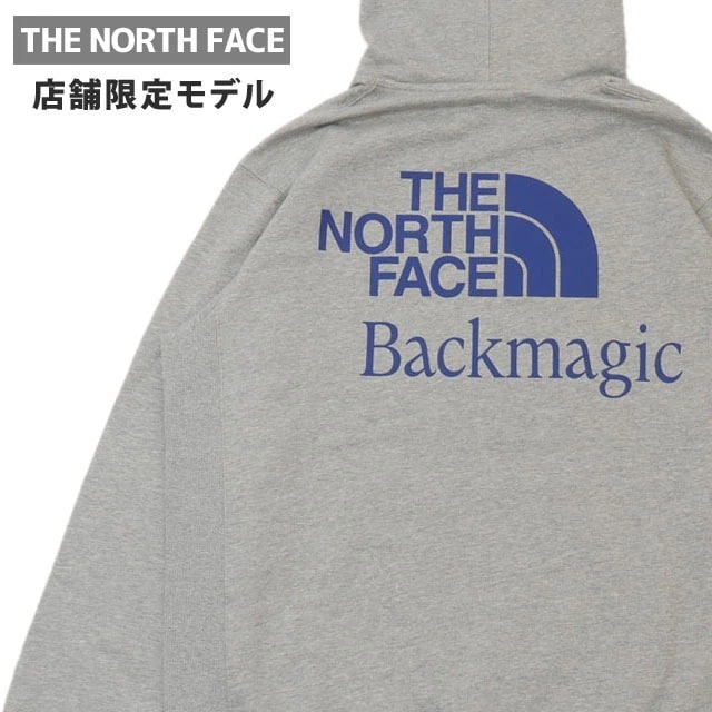 ザノースフェイス THE NORTH FACE Backmagic 店舗限定 Backmagic Hoodie NT12330R Z(ミックスグレー) 211-000841-052