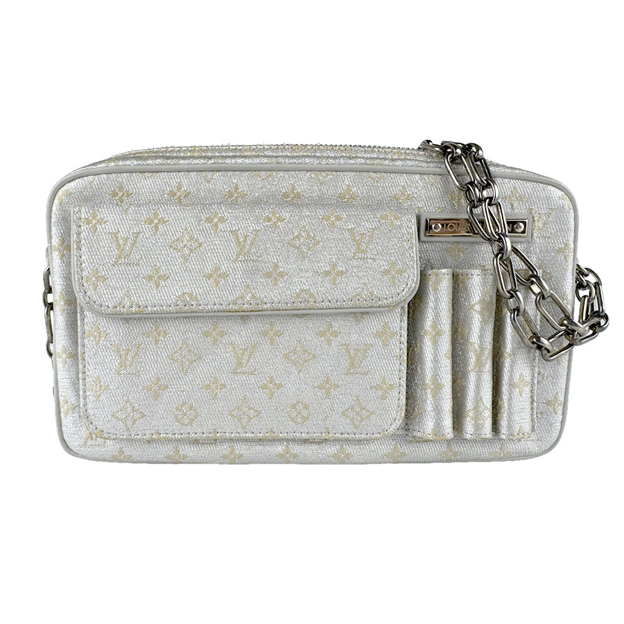 ルイ ヴィトン LOUIS VUITTON ショルダーバッグ モノグラム シャイン マッケンナ/モノグラム シャイン シルバー レディース M92362 z9425