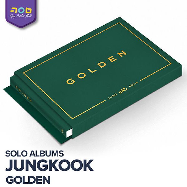 JUNGKOOK ジョングク from BTS - GOLDEN SOLO ALBUM 韓国盤 CD 公式