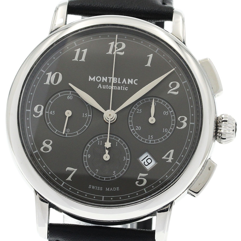 モンブラン MONTBLANC MB118515 スター レガシー デイト クロノグラフ 自動巻き メンズ 良品 _932144【中古】