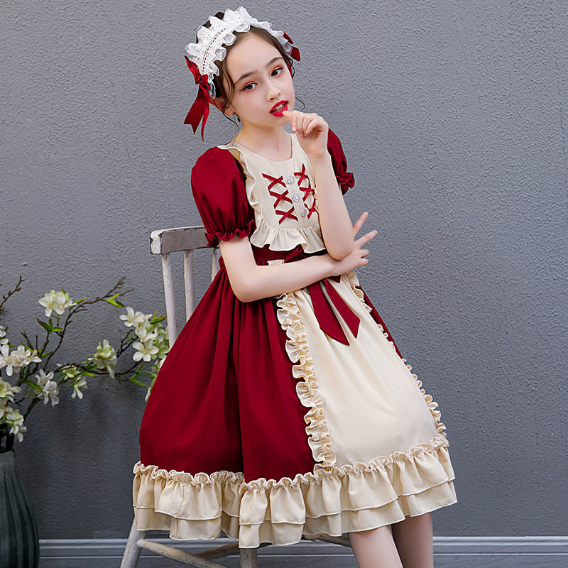 上品なプリンセススカート ロリータワンピースセット