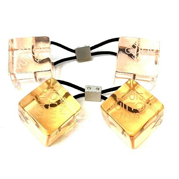 ルイヴィトン ヘアキューブアンクルージョン R23531R23534 ヘアゴム レディース【中古】