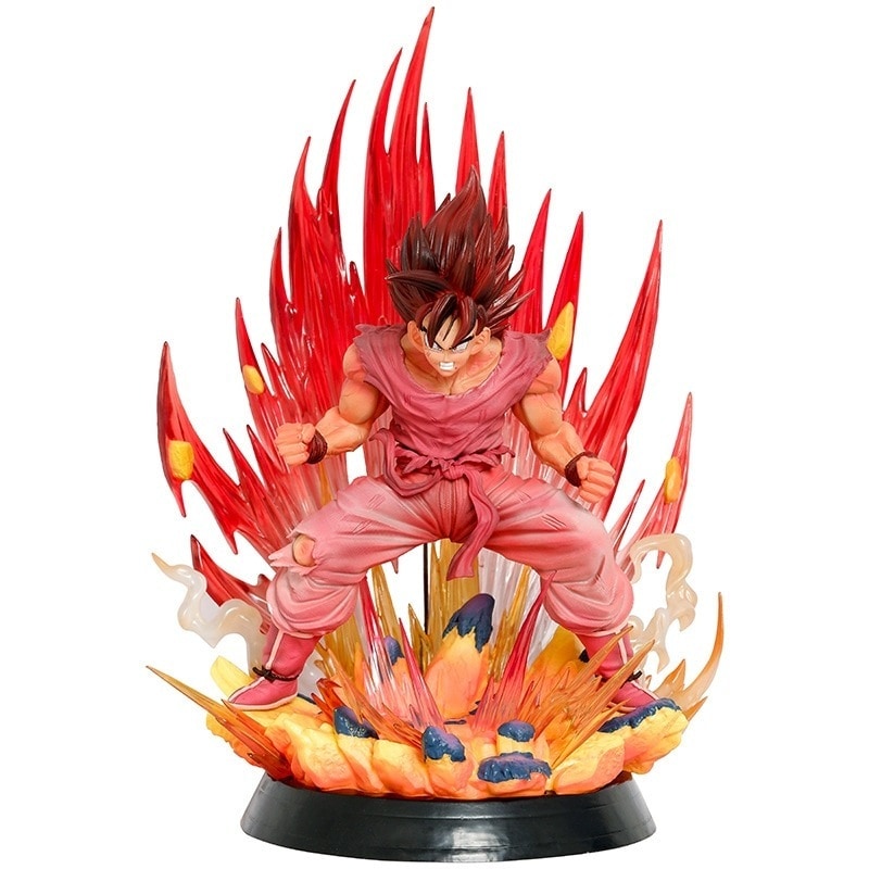 CS界王拳悟空ドラゴンボール爆気孫悟空アニメフィギュアgk机かけ