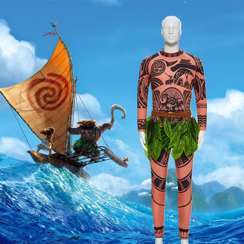 Qoo10] モアナと伝説の海 コスプレ モアナ モウ