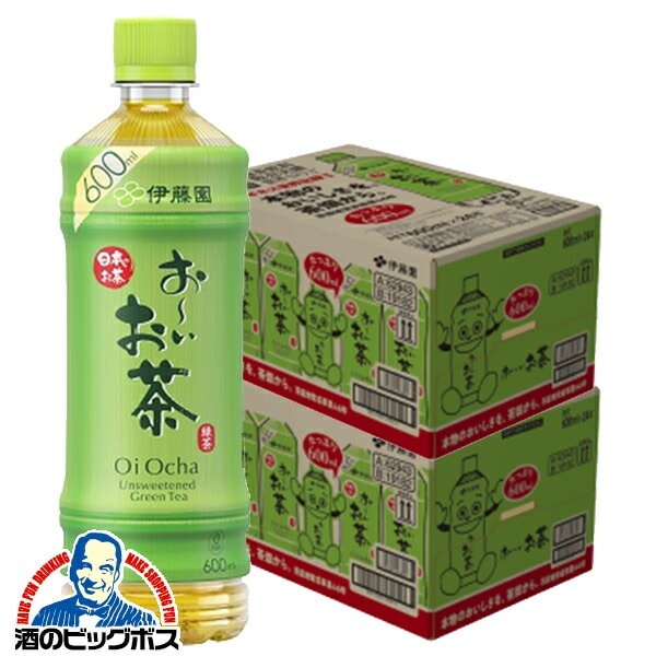 おーいお茶【本州のみ 送料無料】伊藤園 お～いお茶 緑茶 600ml×2ケース/48本(048)『ITO』