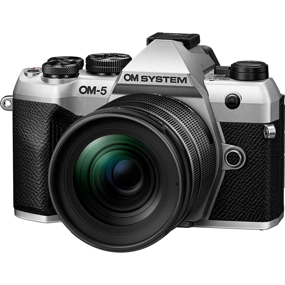OM SYSTEM OM-5MK2_12-45KITSLV ミラーレス一眼カメラ「OM SYSTEM OM-5 Mark II」12-45mm F4.0 PROレンズキット（シルバー） OM5MK2