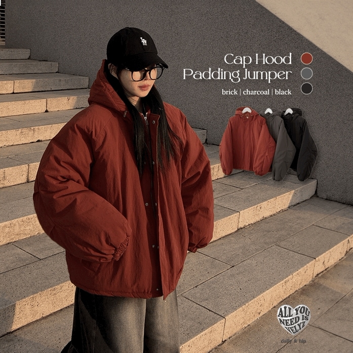 【男女共用/高クオリティー！[超パンパン] ハンパ終結 ダウンにはパーカーが必須！ ワンオーバーフィット プーファー パーカー ショートダウン ビッグサイズ