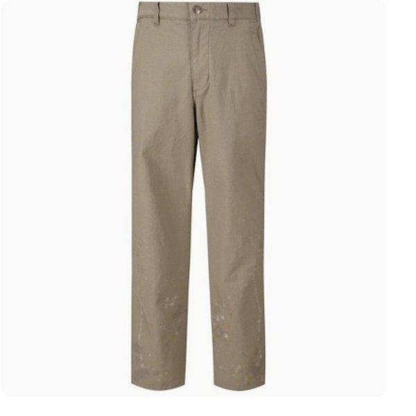 コットンペイントウォッシングチノパンツ(B252PT270P)-GR