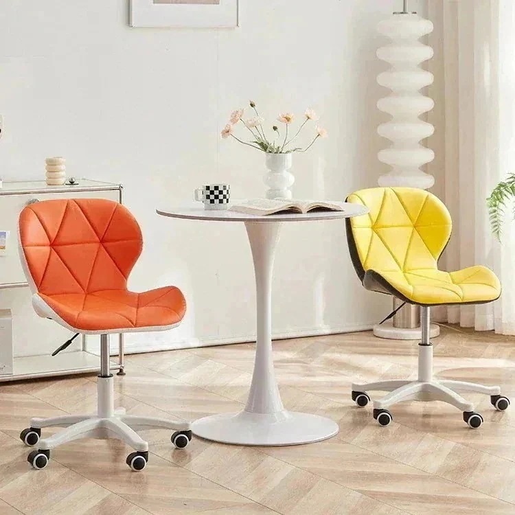 パソコンチェア ピンク ファブリック 昇降 キャスター付 回転 勉強椅子 おしゃれ 疲れない 子供用 中学生 高校生