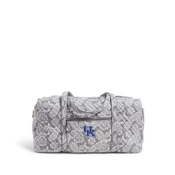 Vera Bradley Collegiate Large Travel Duffle Bag (Multiple Teams Available)， University of Kentucky G