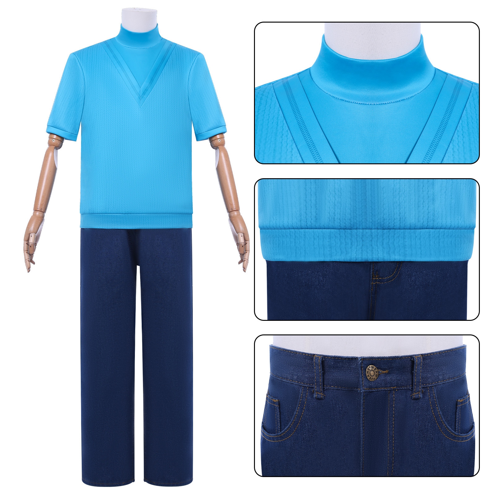 コスプレ 仮装私世界cos服スティーブ舞台ゲーム演技服マインクラフトハロウィーン新作服二次元 イベント用品