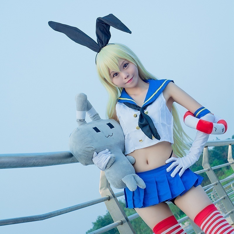 艦隊艦娘collection島cos学生服フルセットコスプレスカートセットダンス