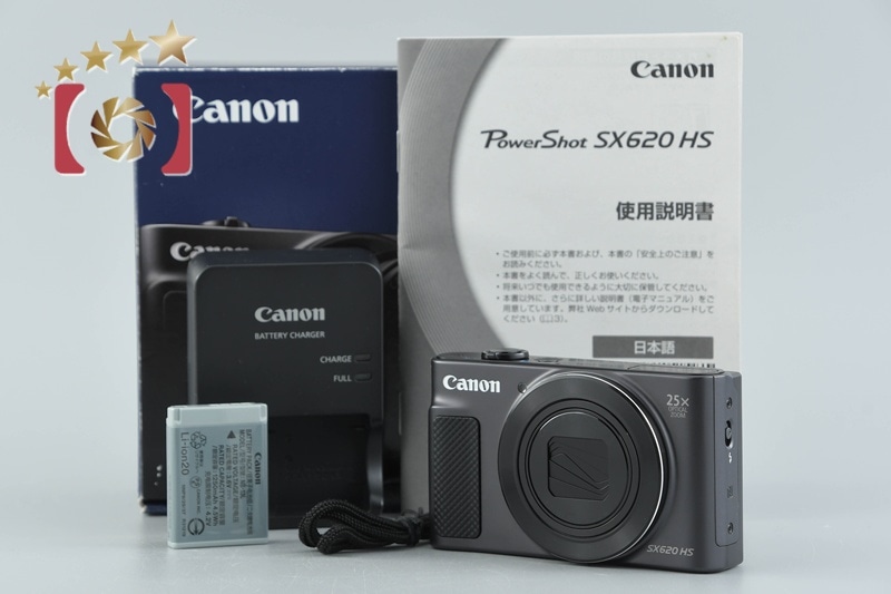 PowerShot SX620 HS ブラック コンパクトデジタルカメラ 元箱付き