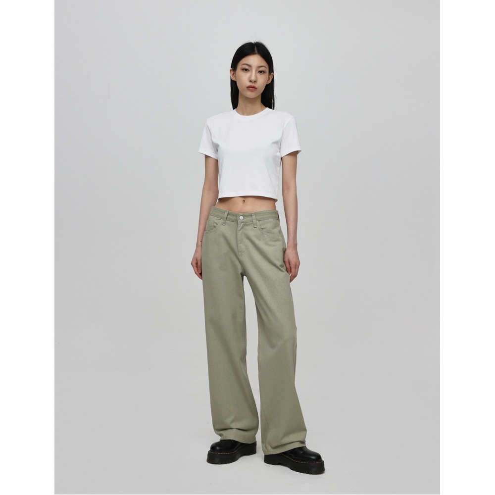 ブラックアップ [MADE] チッコワイドコットンパンツ