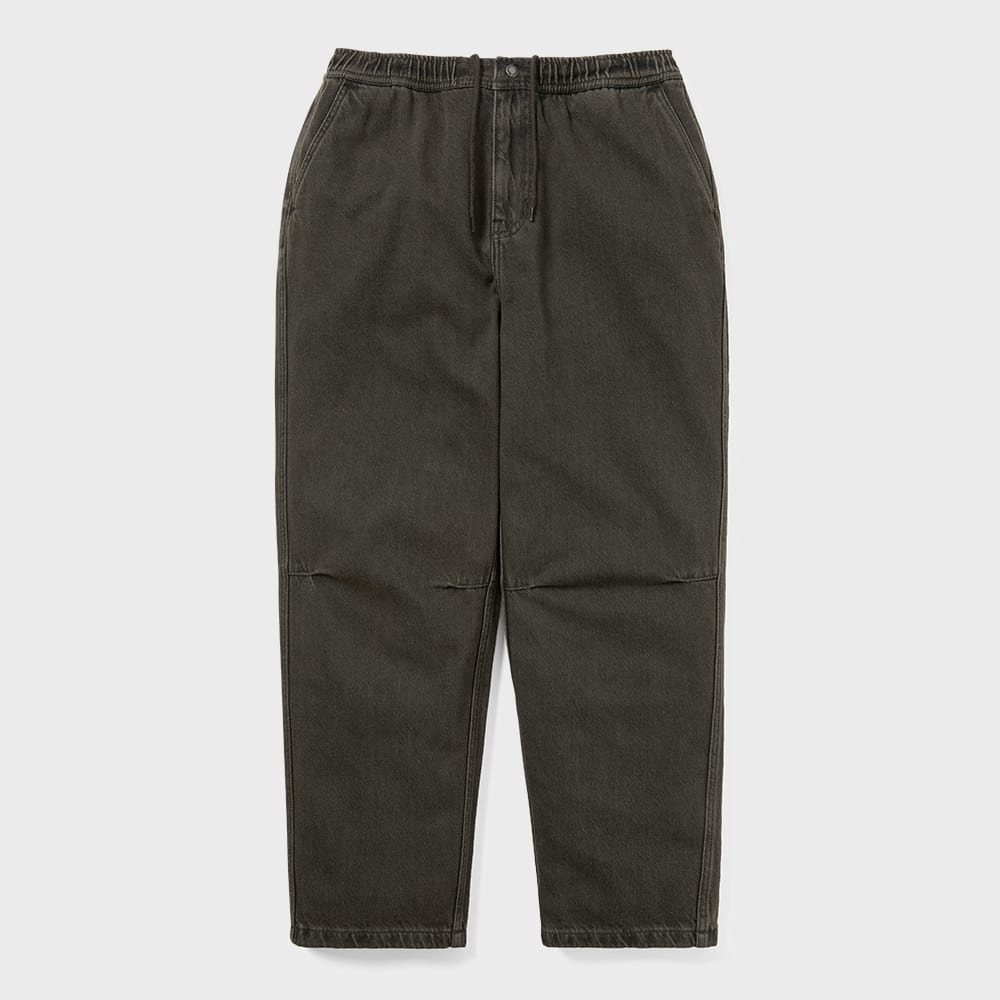 ディスイーズネバーザット オリジナルズ デニムパンツ ダークブラウン