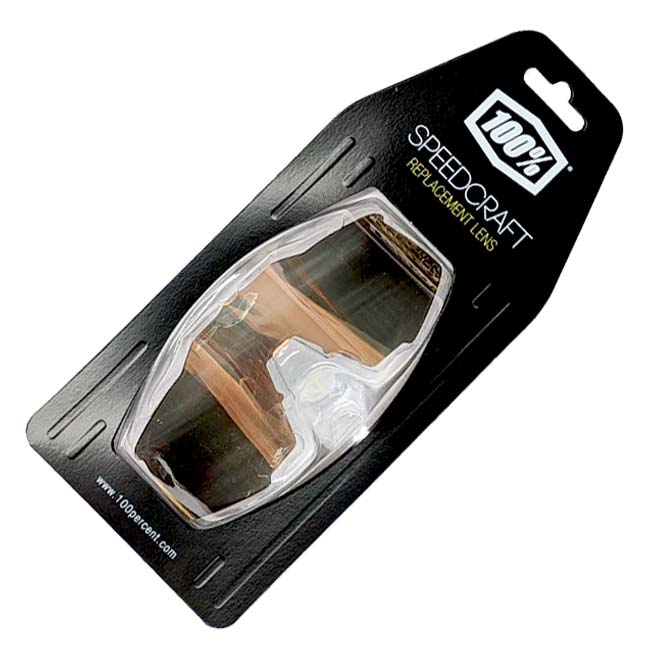 100%(ワンハンドレッド) SPEEDCRAFT スピードクラフト用 リプレイスメントレンズ 本体は別売 69032-00019HiPERコッパ―ミラー