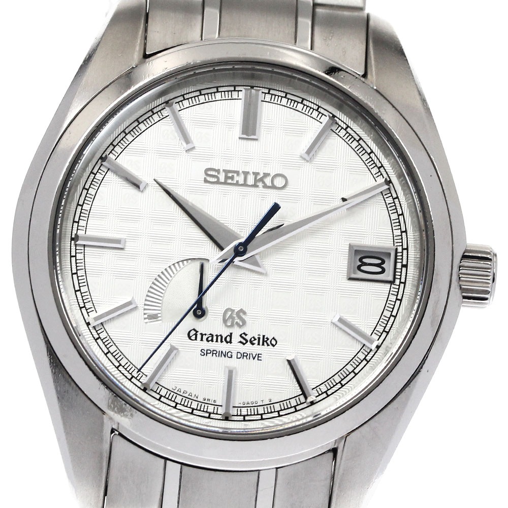 セイコー SEIKO SBGA109/9R15-0AG0 GS グランドセイコー 10周年記念700本限定 スプリングドライブ メンズ 保証書付き_881039【中古】