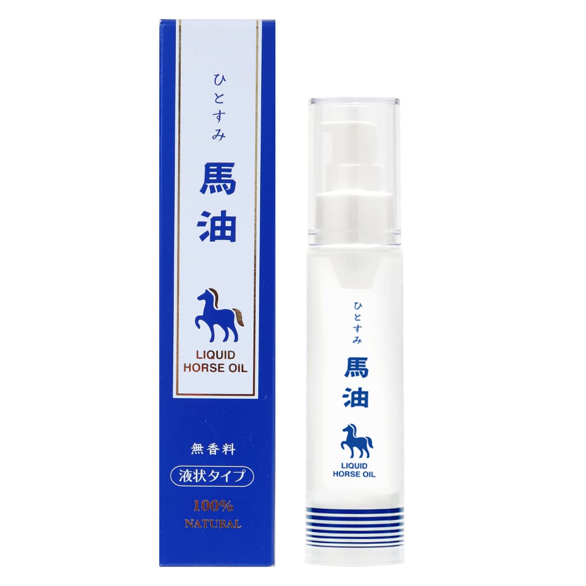【全国送料無料】 [一隅] 馬油 ひとすみ馬油(液状) 40ml