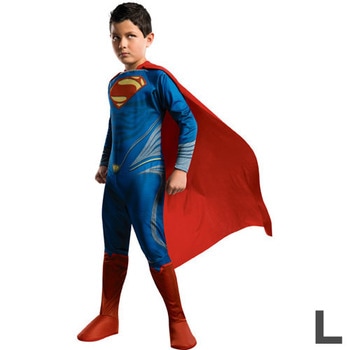 コスプレ 仮装 H/Sスーパーマン 子供用 L 【 コスプレ 衣装 ハロウィン 仮装 コスチューム 子供 キッズ こども DCコミック 正規ライセンス品 公式 パーティーグッズ 映画キャラクター 子ど