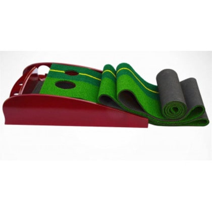 高級ゴルフパター練習セット グリーン