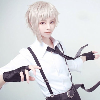 Qoo10] 文豪ストレイドッグス 中島敦 風 コスプ : ホビー・コスプレ