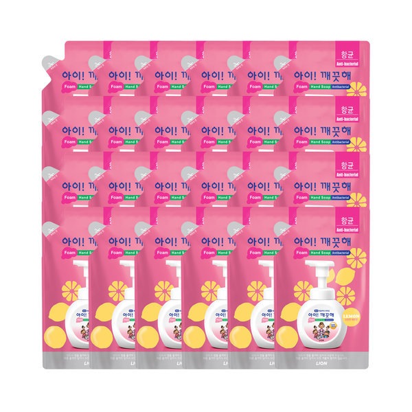 手洗浄剤大容量450ml詰め替えレモンの香りx24個(1box)