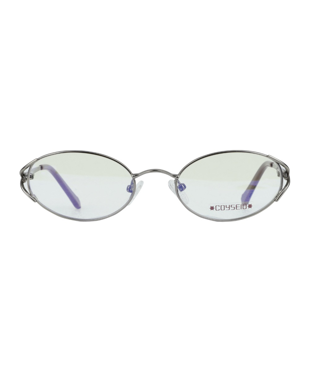 【COYSEIO】26SS COY OVAL GLASSES SILVER