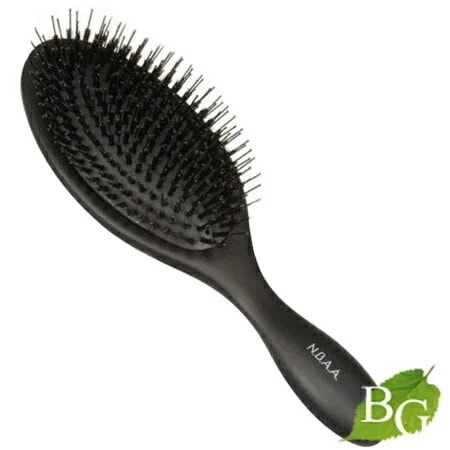 【送料無料】Ｎ．Ｂ．Ａ．Ａ． ブロークッションブラシ ウッド大 ブラック 　NB-BC5