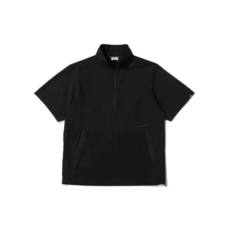 EIDER ON THE ROCK（オン・ザ・ロック） メンズ半袖アノラック_Black DMM23103Z1 404524