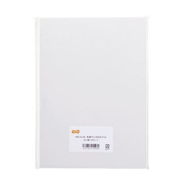 （まとめ）TANOSEE 各種プリンタ対応ラベルA4 4面 105148.5mm 1冊（100シート）10セット 15,573円