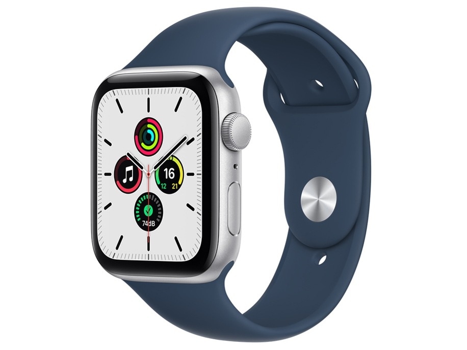 AppleWatch SE GPSモデル 44mm MKQ43J/A[アビスブルースポーツバンド]