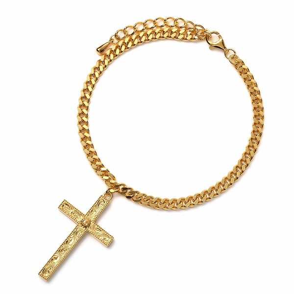シルバーアクセサリーブランド STYLE ON STAGE StyleOnStage スタイルオンステージ シルバー925ブレスレット クロス 十字架