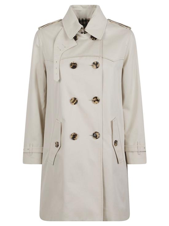 BURBERRY Women Coats 8126267 C2246 Grey