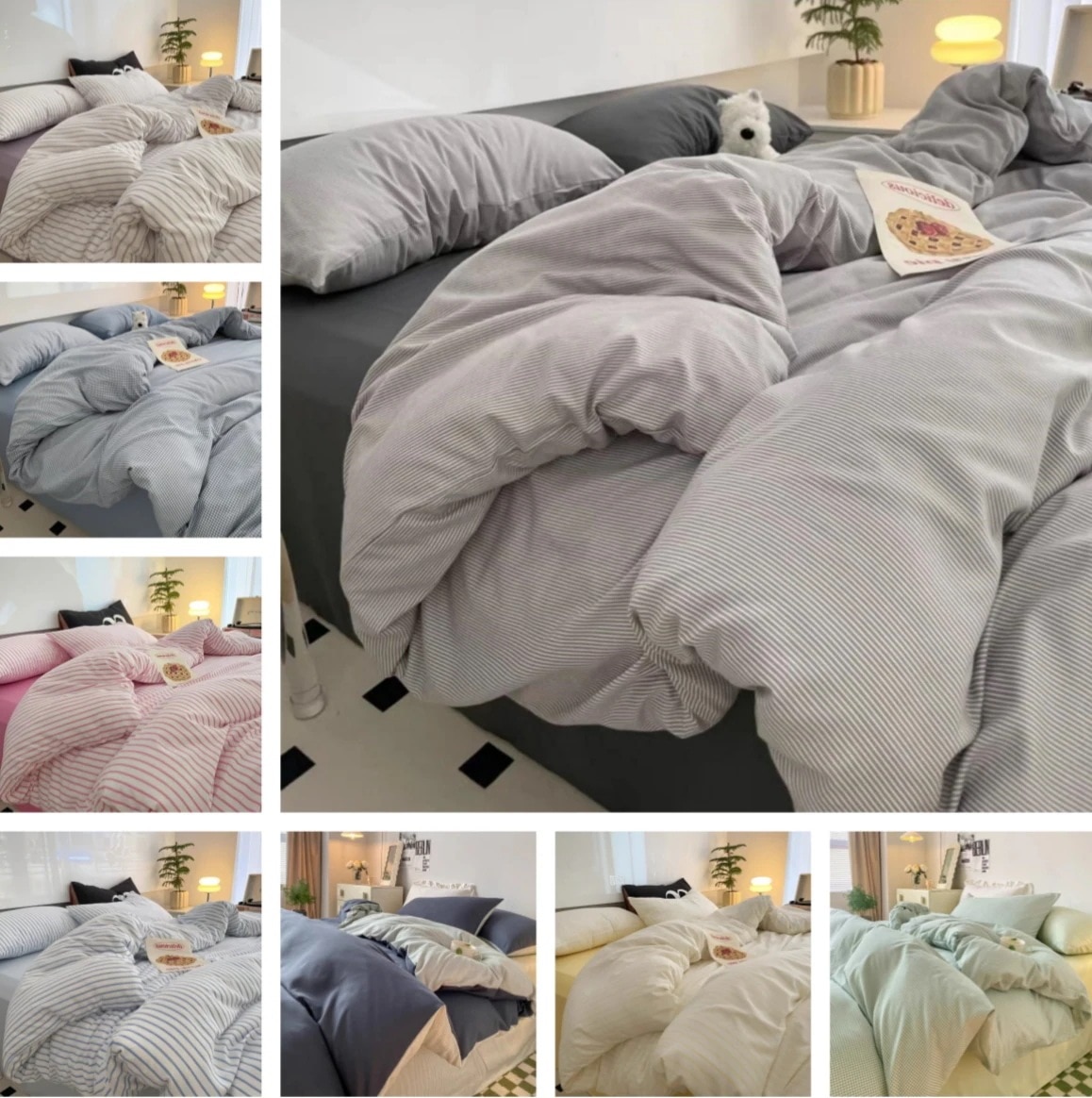 韓国ファッション 布団カバー 4点セット シングル シーツ 洋式和式 兼用 寝具カバーセット 掛け布団カバー ボックスシーツ 枕カバー ベッ あったか 防臭 洗える 防ダニ