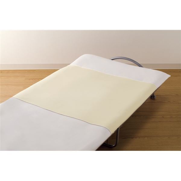 豊通テキスタイル シーツ/防水シーツ あんしん防水シーツ レギュラー (2)L クリーム