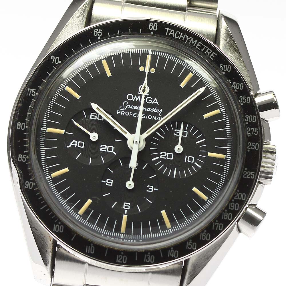 オメガ OMEGA ST345.0808 スピードマスター プロフェッショナル 下がりR cal.863 手巻き メンズ _767045【中古】