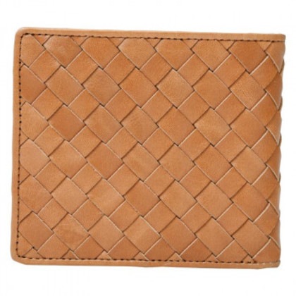 良品工房 日本製編込み二つ折財布 J17-232CA 5556-040