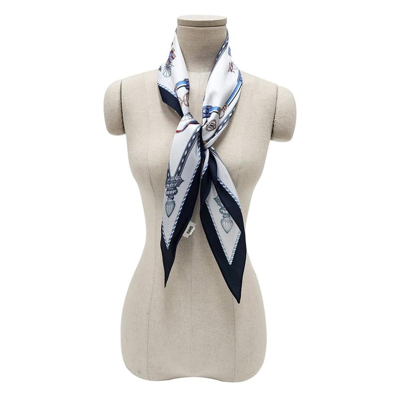 シルクひし形スカーフ SKI004I