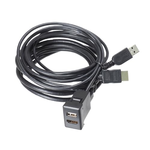 ビートソニック USB/HDMI延長ケーブル USB10A : トヨタ/ダイハツ専用 USB/HDMIポート USB入力ポート ハイスピードHDMI