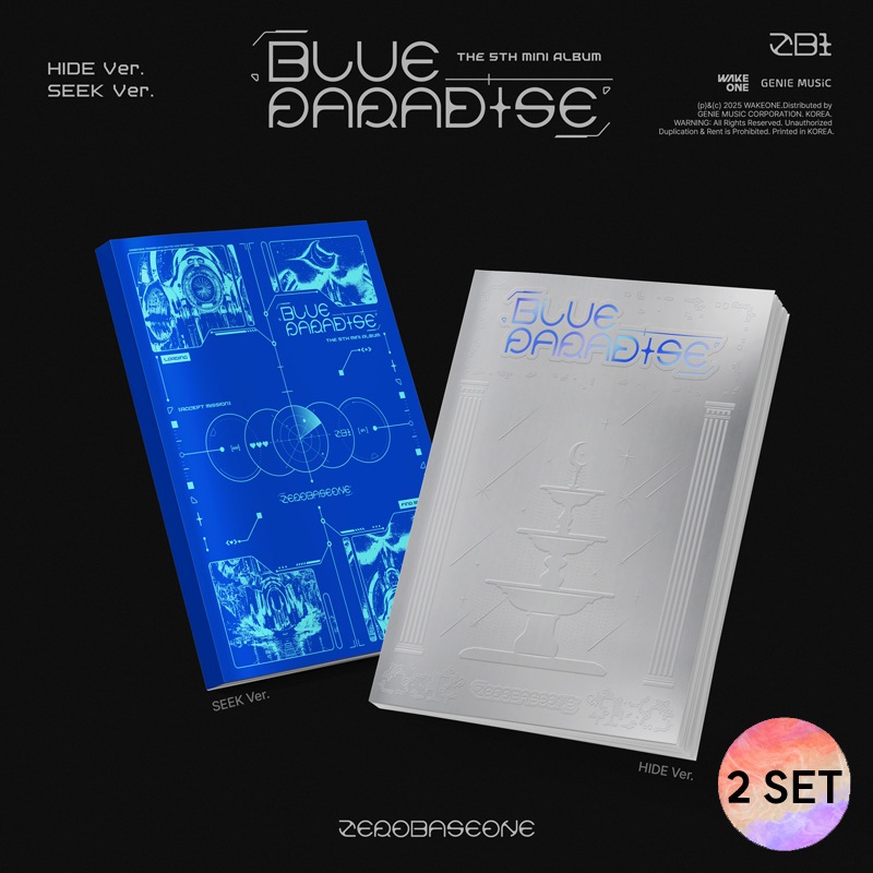 [2種 SET] ZEROBASEONE - (5th Mini Album) BLUE PARADISE