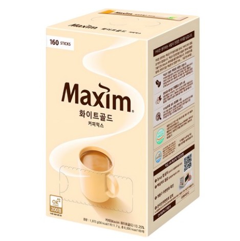 マキシム/ホワイトゴールド コーヒーミックス 11.7g 160個 4,896円