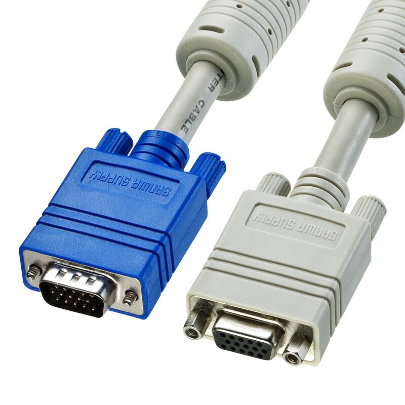 ディスプレイ延長ケーブル 複合同軸 アナログRGB 延長 5m KC-VEN5K