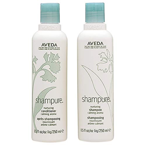 アヴェダ AVEDA シャンピュア ナーチュアリング シャンプー ＆ コンディショナー 各250mL [並行輸入品]