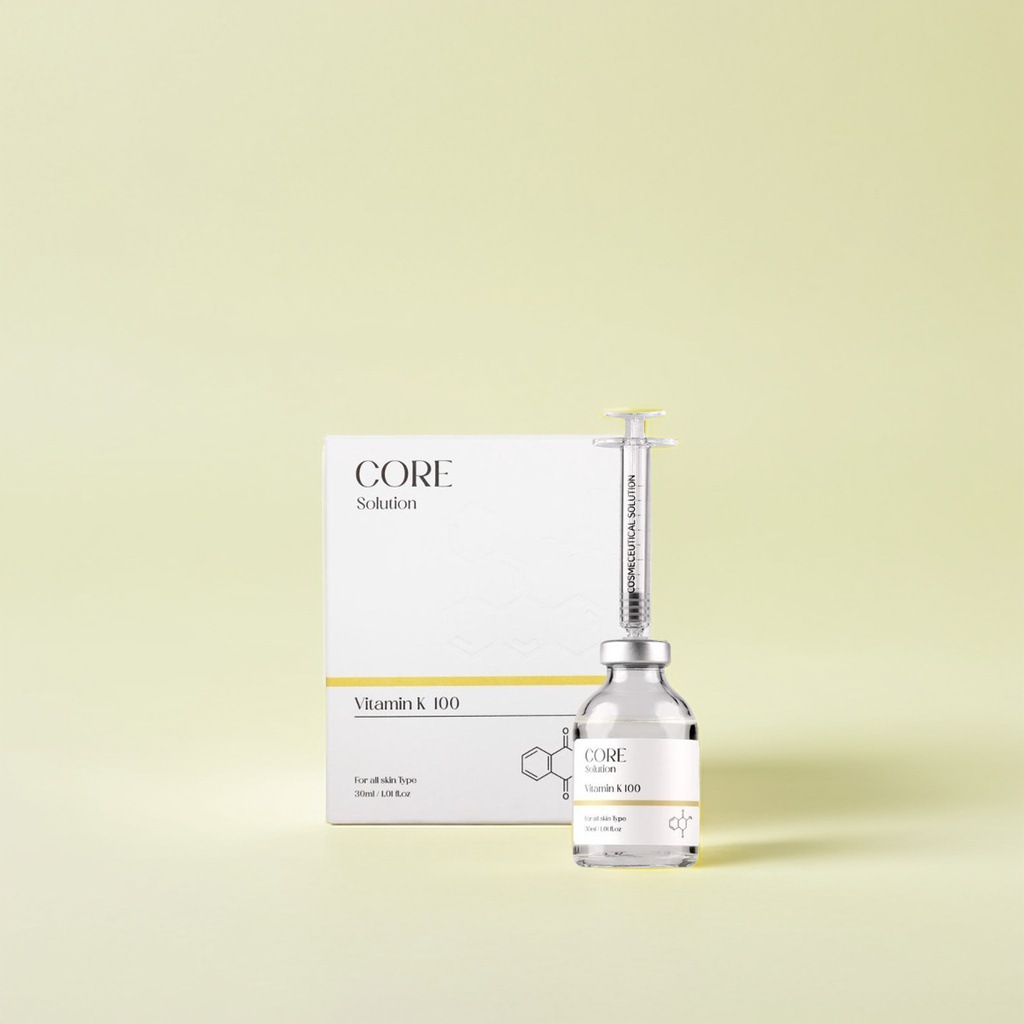 コアソリューション ビタミンK100 30ml 肌のキメと明るさを整える集中ケア美容液