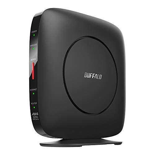 バッファロー WiFi ルーター 無線LAN 最新規格 Wi-Fi6 11ax / 11ac AX3200 2401 800Mbps 日本メーカー 【iPhone13/12/11/iPhone SE(